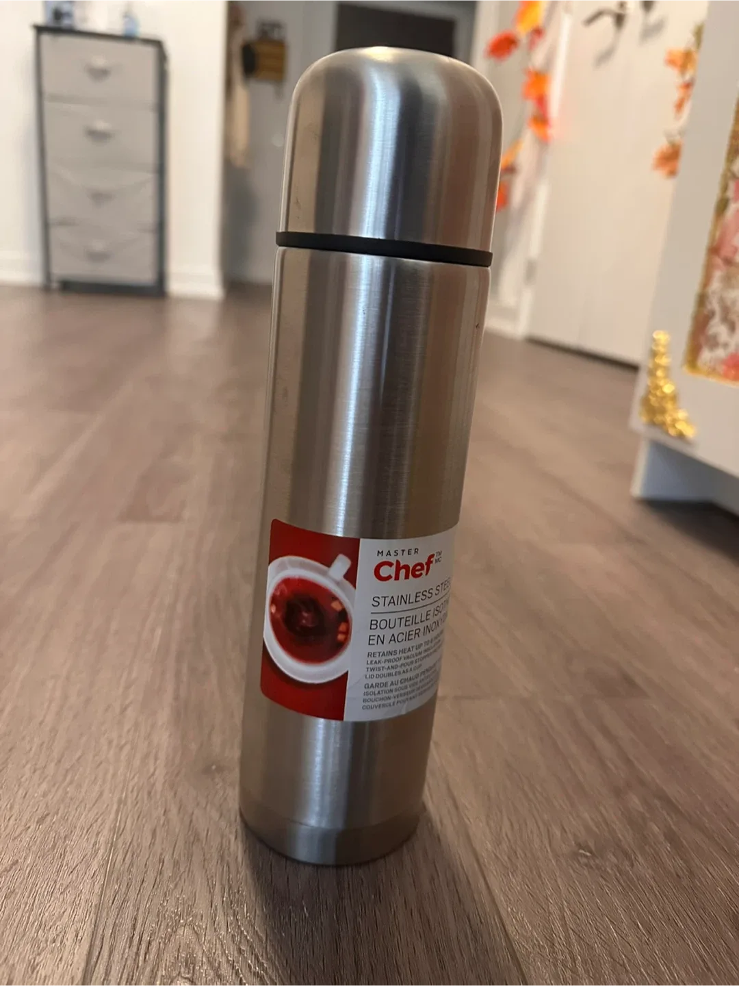 Master Chef Stainless Steel Vacuum Bottle image indicator(2)