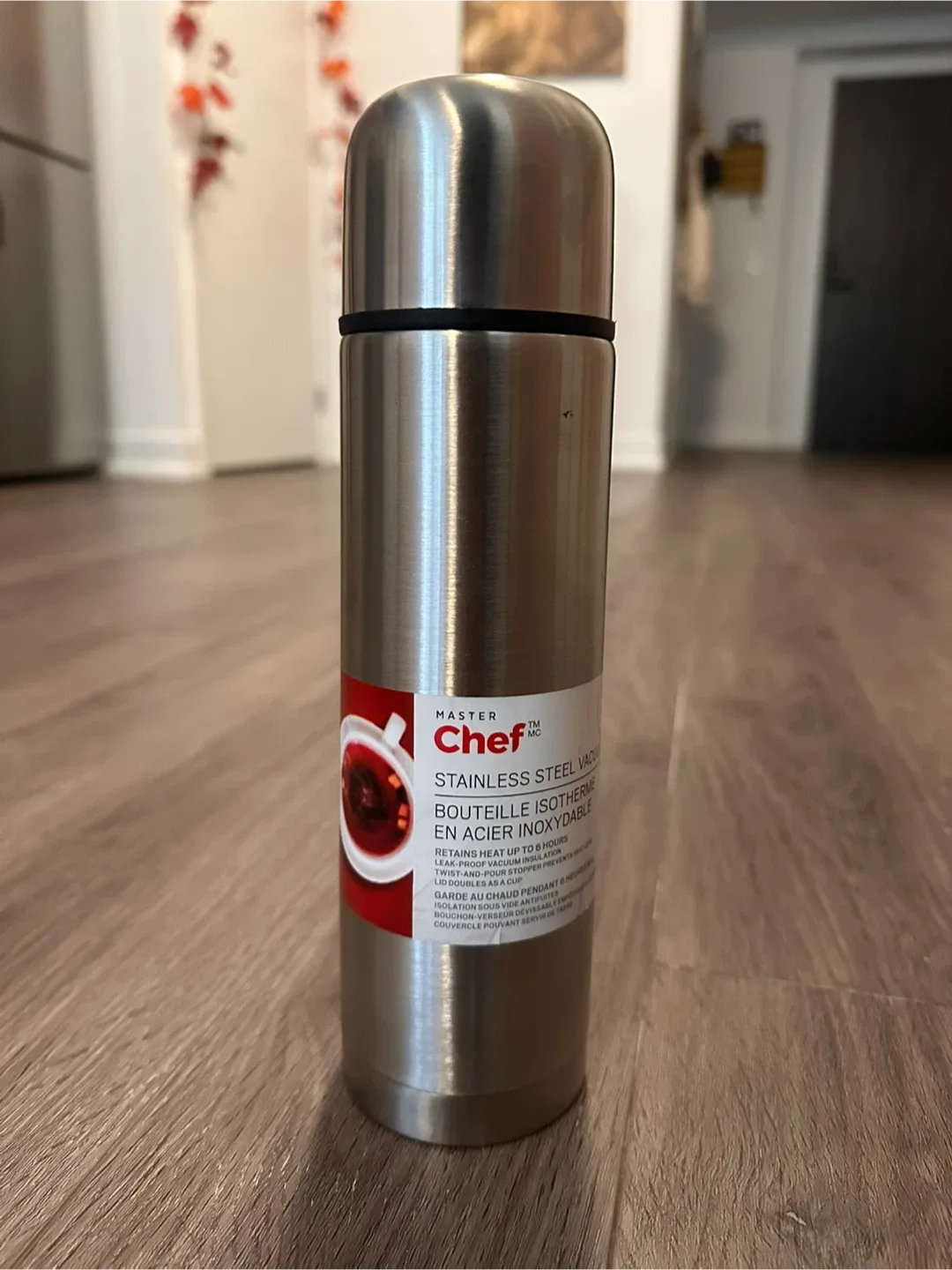 Master Chef Stainless Steel Vacuum Bottle image indicator(3)