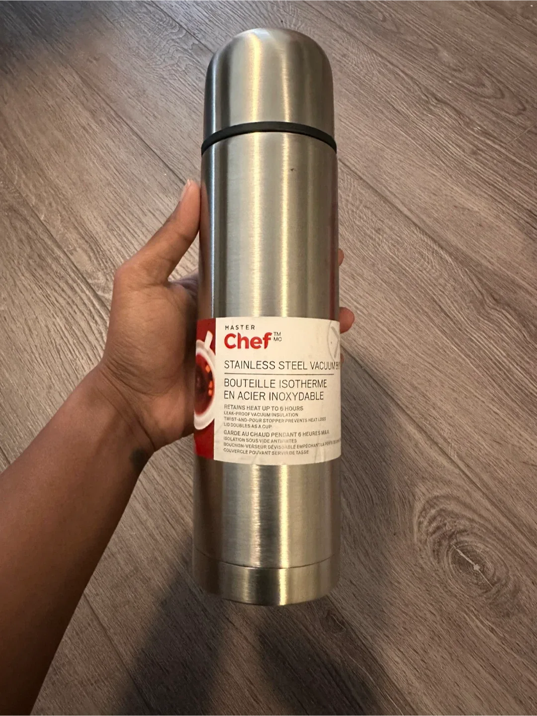 Master Chef Stainless Steel Vacuum Bottle thumbnail