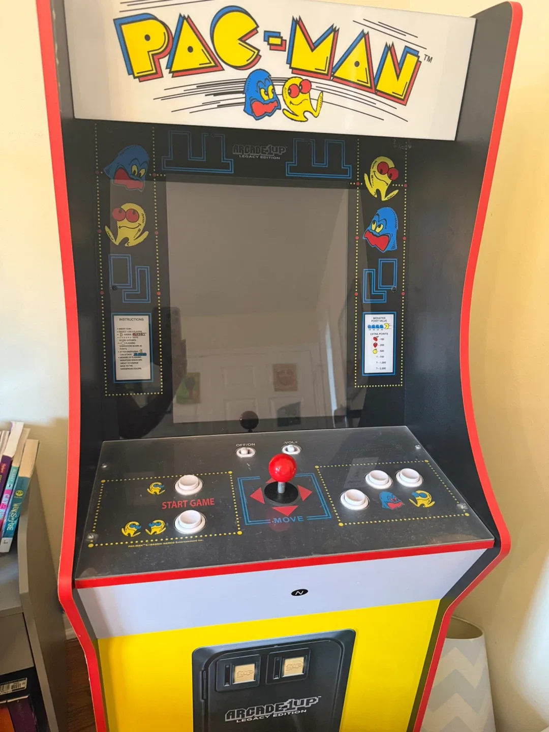 Arcade1Up Pac-Man Legacy Edition Arcade Machine & Stool image indicator(2)