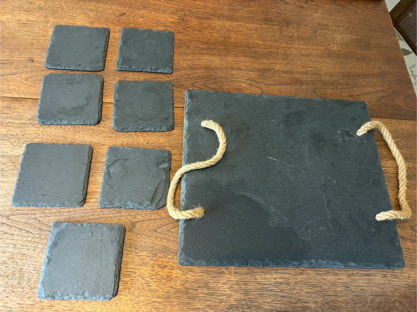 Slate Cheese Board with Coasters thumbnail