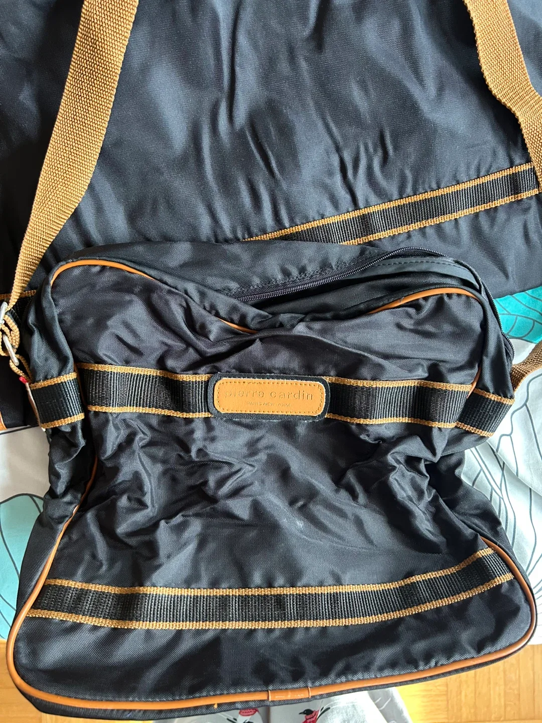 Pierre Cardin Packing & Garment Bag Set - Black image indicator(6)