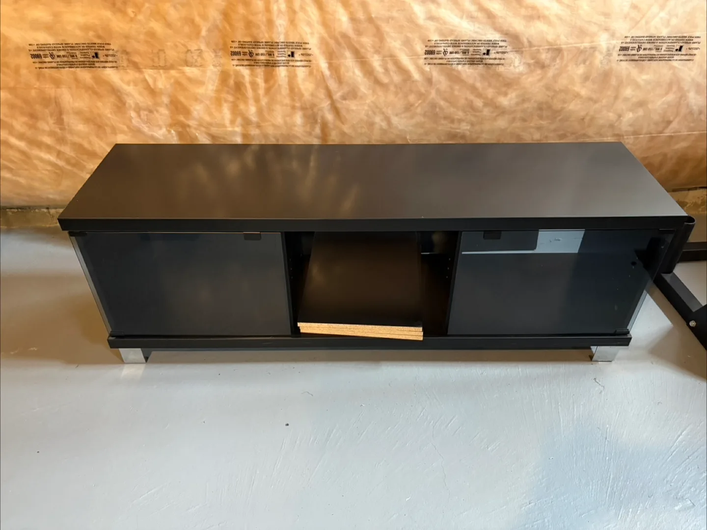 Black TV Stand/Media Console thumbnail