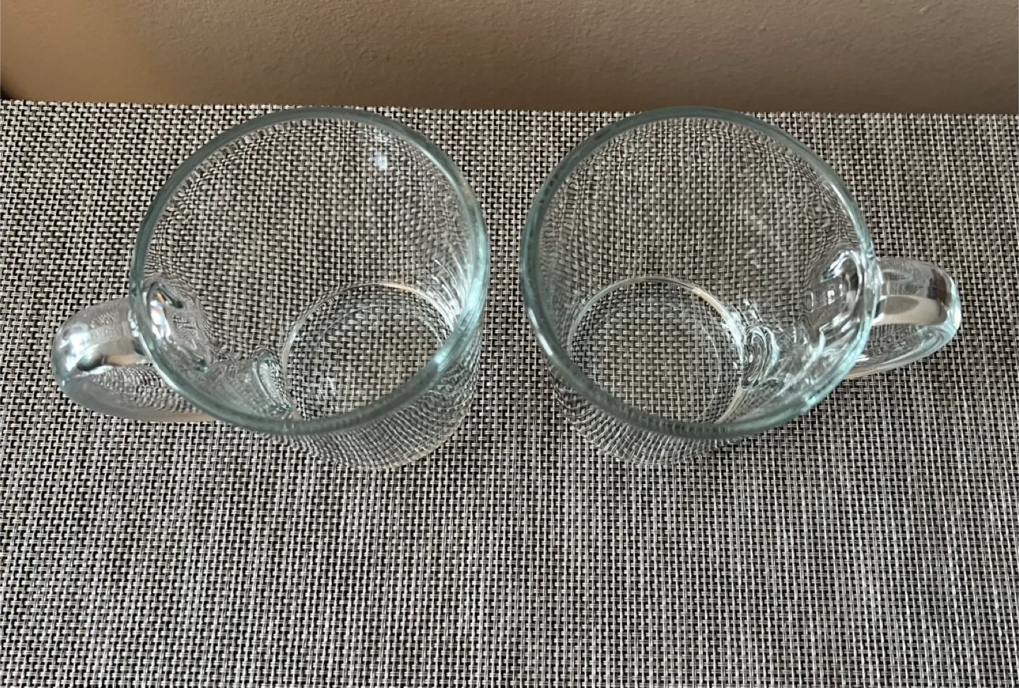 Pair of Glass Coffee/Tea Mugs image indicator(2)
