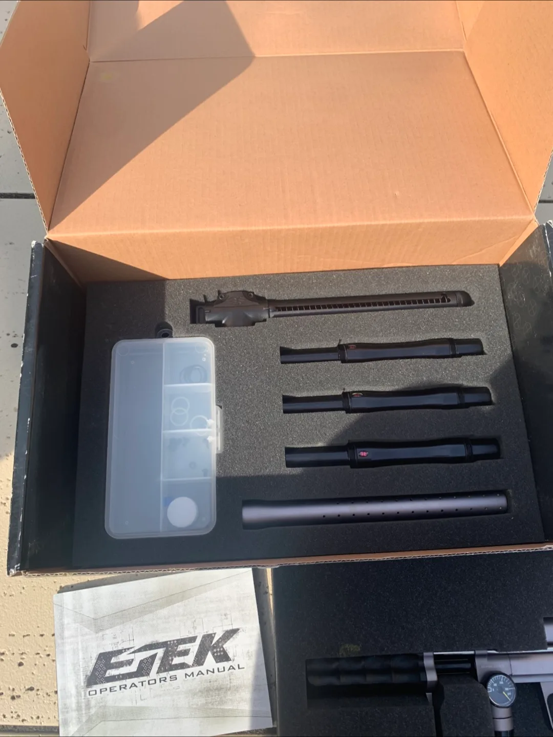 Empire Sniper Paintball Marker with ETEK Manual