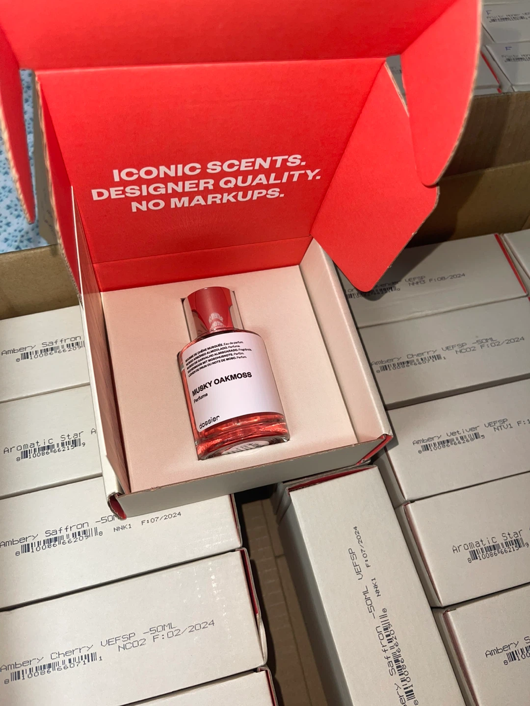 Dossier Ambery Saffron Perfume 50ml - photo 5