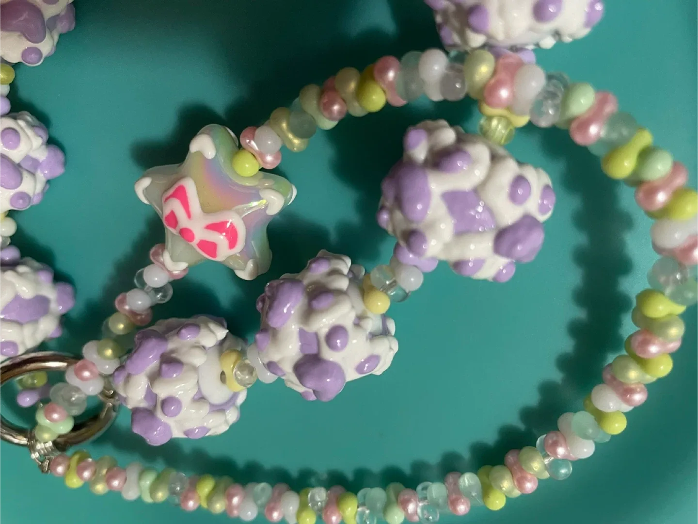 🥕HAND BEADED LANYARD image indicator(5)