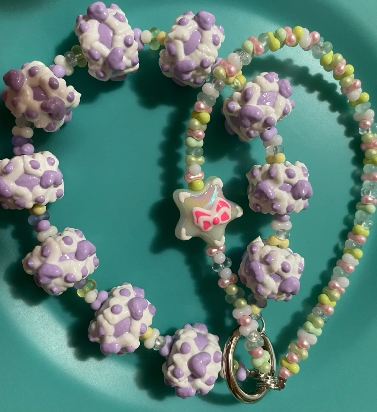 🥕HAND BEADED LANYARD image indicator(4)