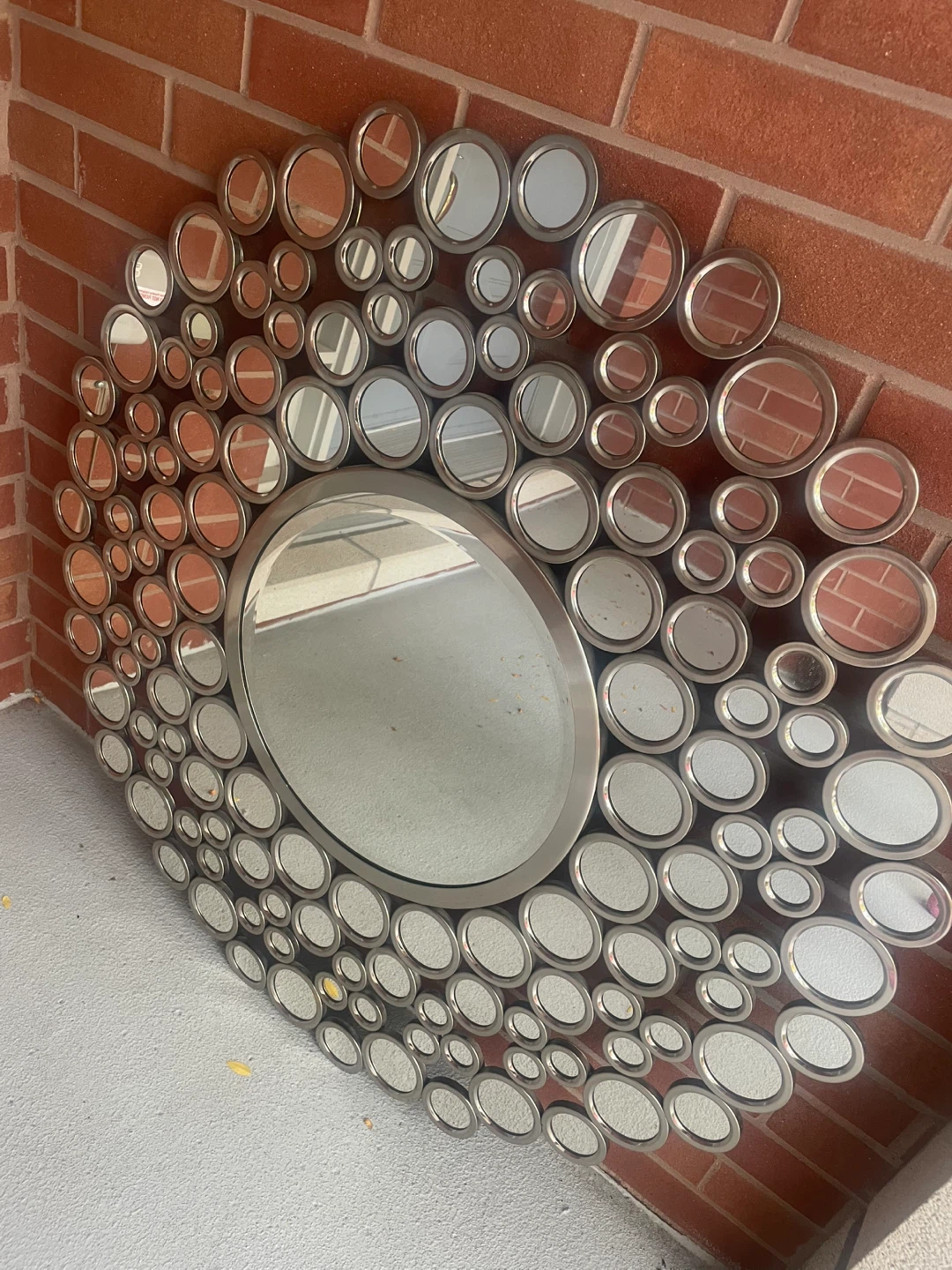 Round Decorative Mirror - photo 2