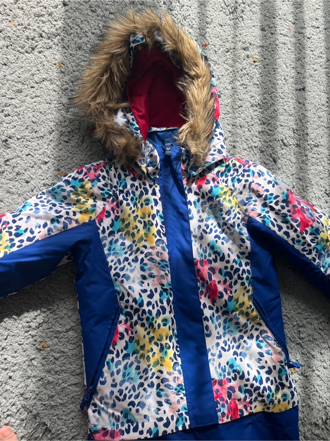 Roxy Girls' Snowsuit One Piece Set 116-122 cm, 6-7 years