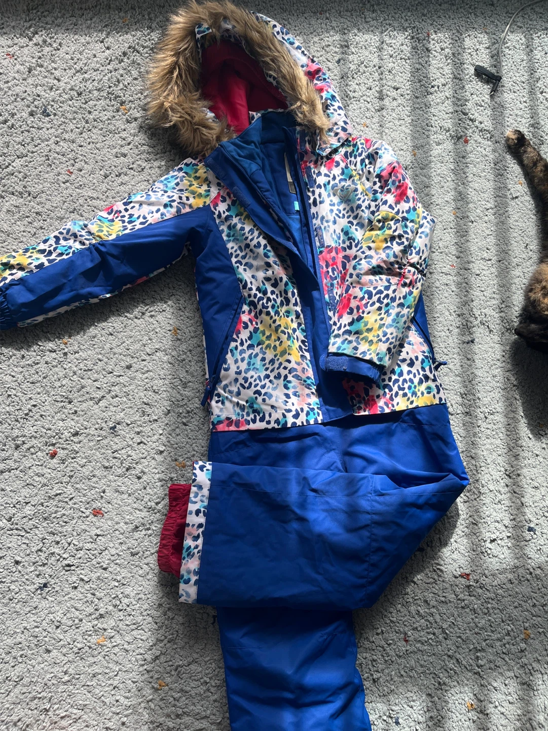 Roxy Girls' Snowsuit One Piece Set 116-122 cm, 6-7 years - photo 4