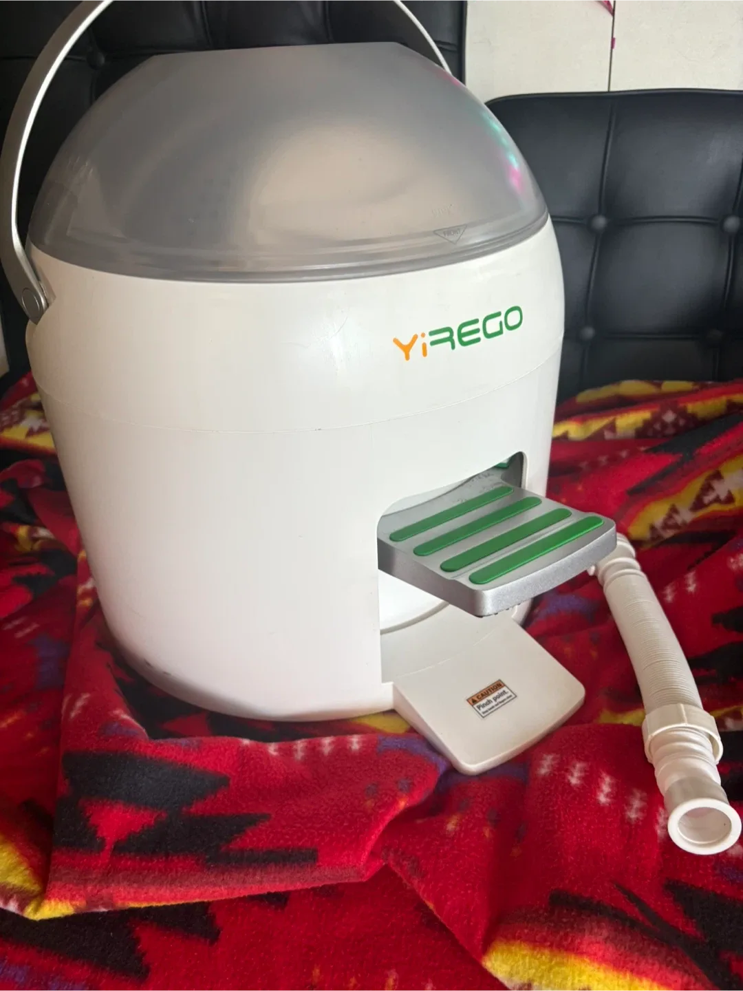 Foot powered washing machine image indicator(2)