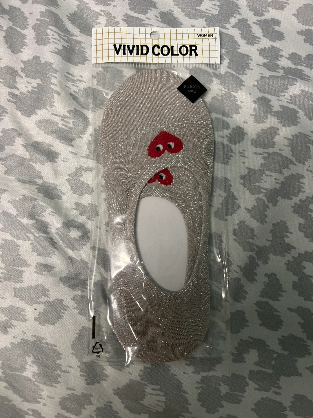Vivid Color Women's No Show Socks - Size 23-25cm