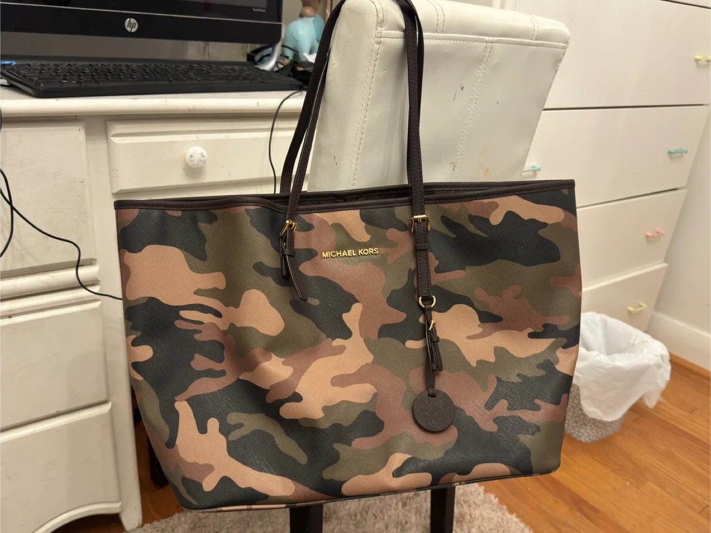 Michael Kors Camo Tote Bag