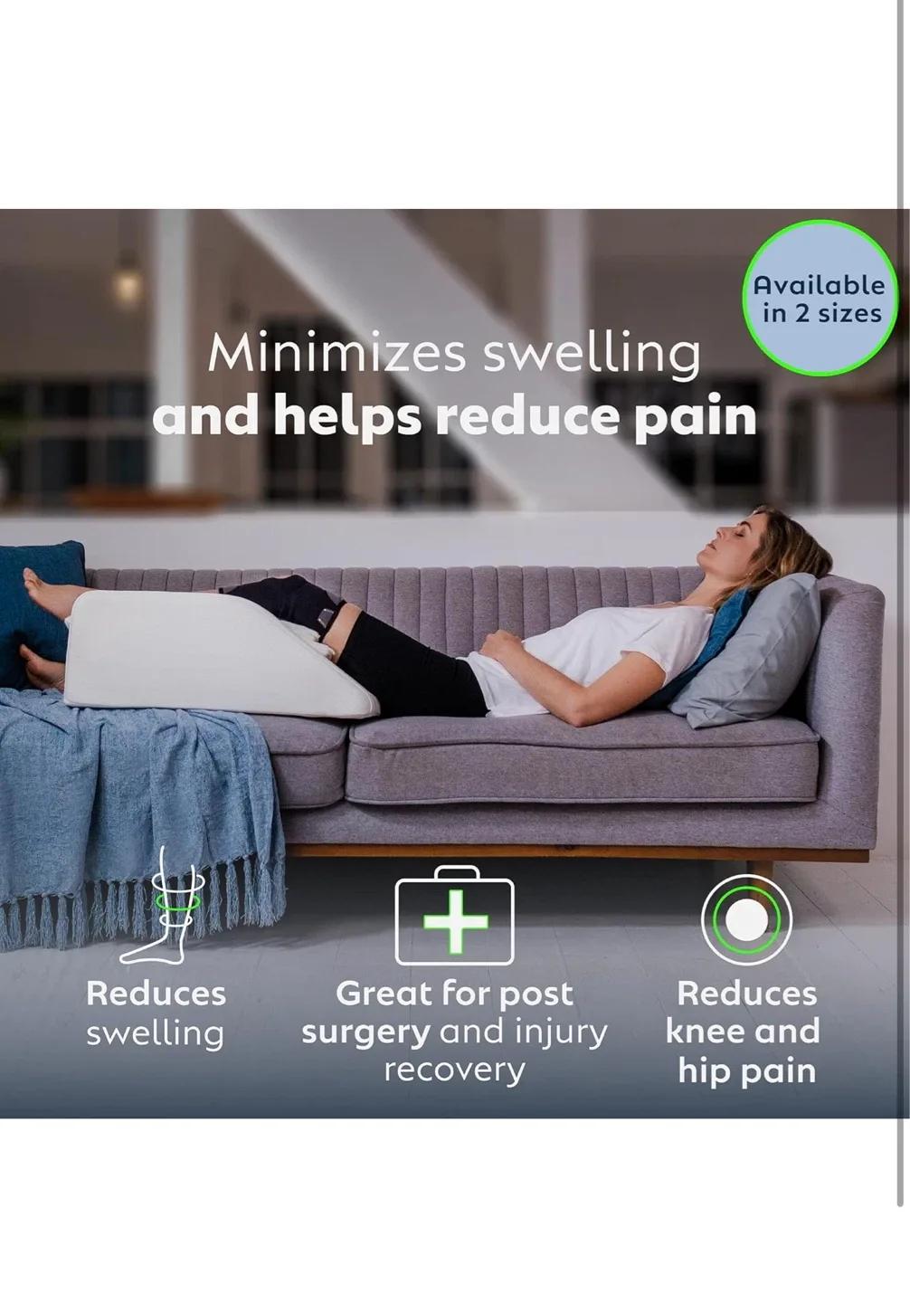 Leg Elevation Pillow, Elevating Pillow, image indicator(4)