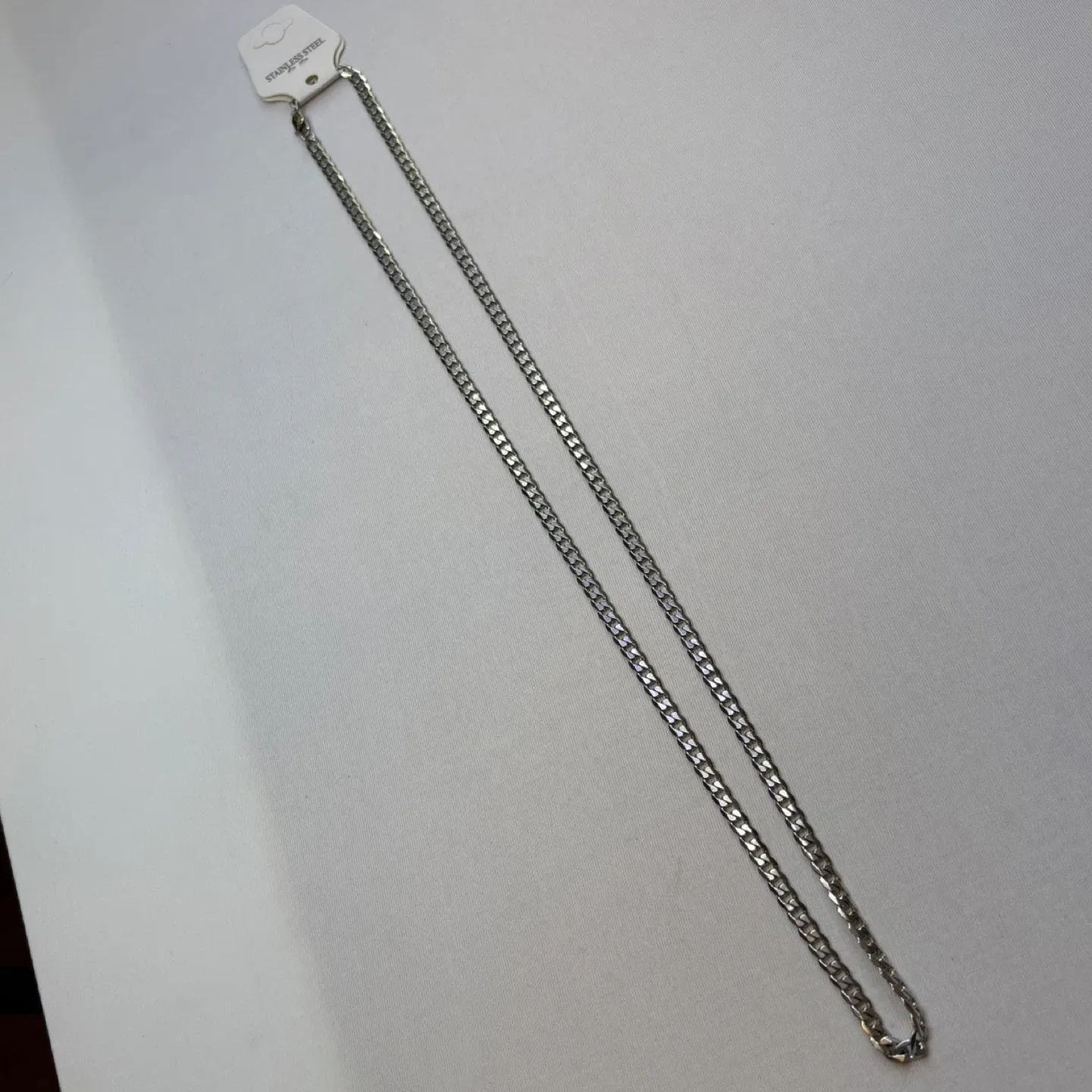 The Steel Shop Stainless Steel Cuban Link 30” Chain Necklace image indicator(4)