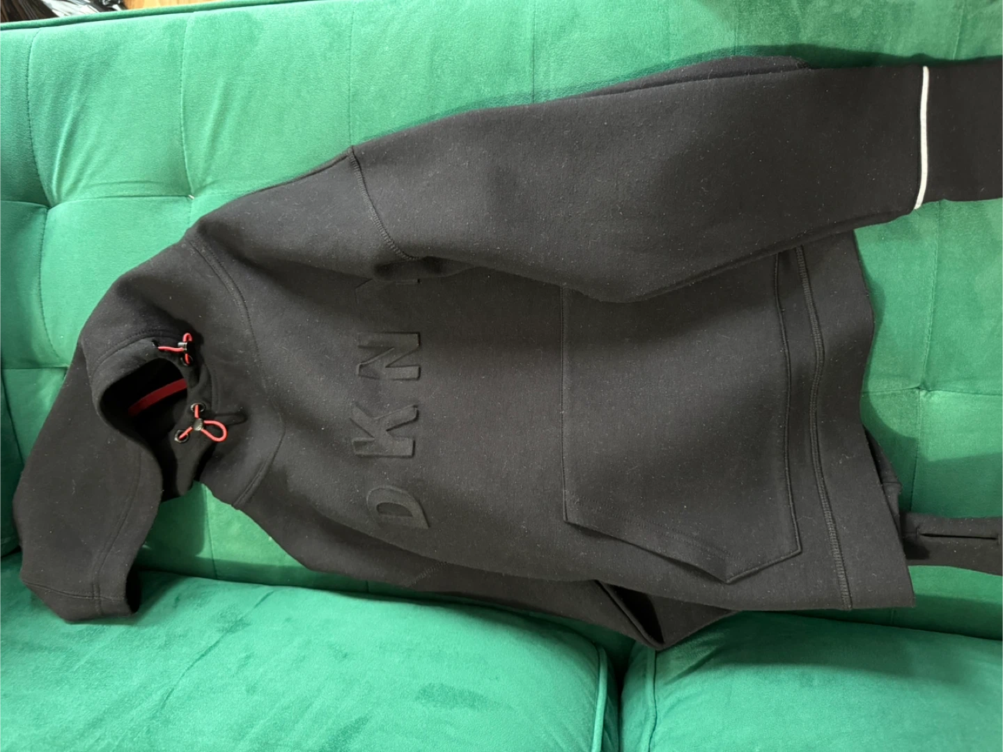 DKNY Sport Black Hoodie - Size XS
