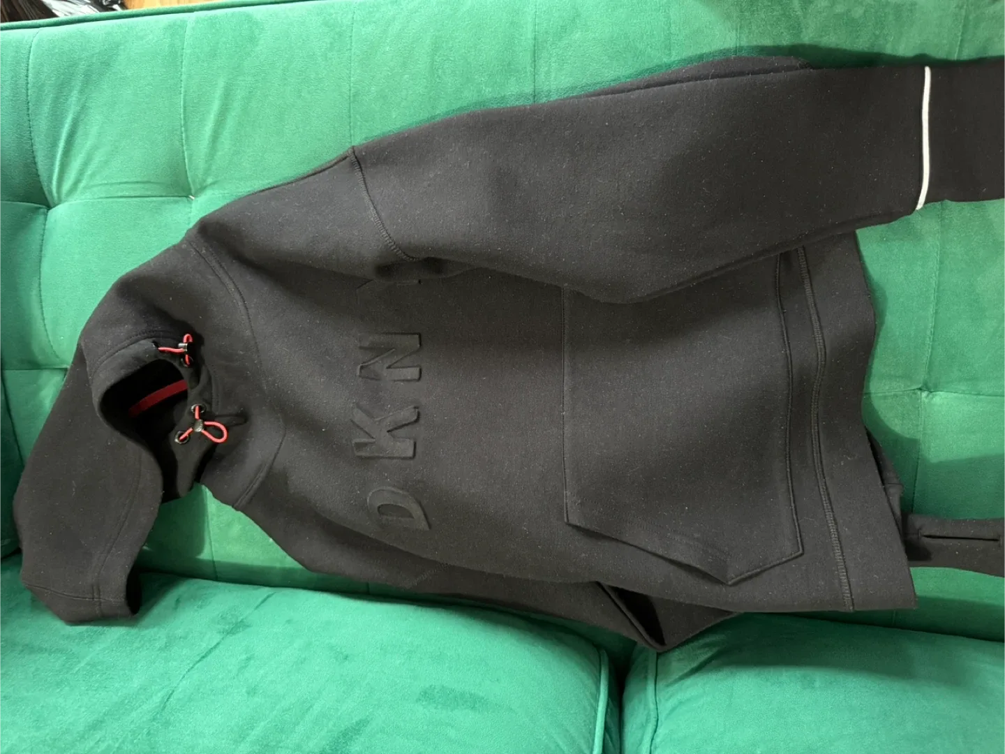 DKNY Sport Black Hoodie - Size XS thumbnail