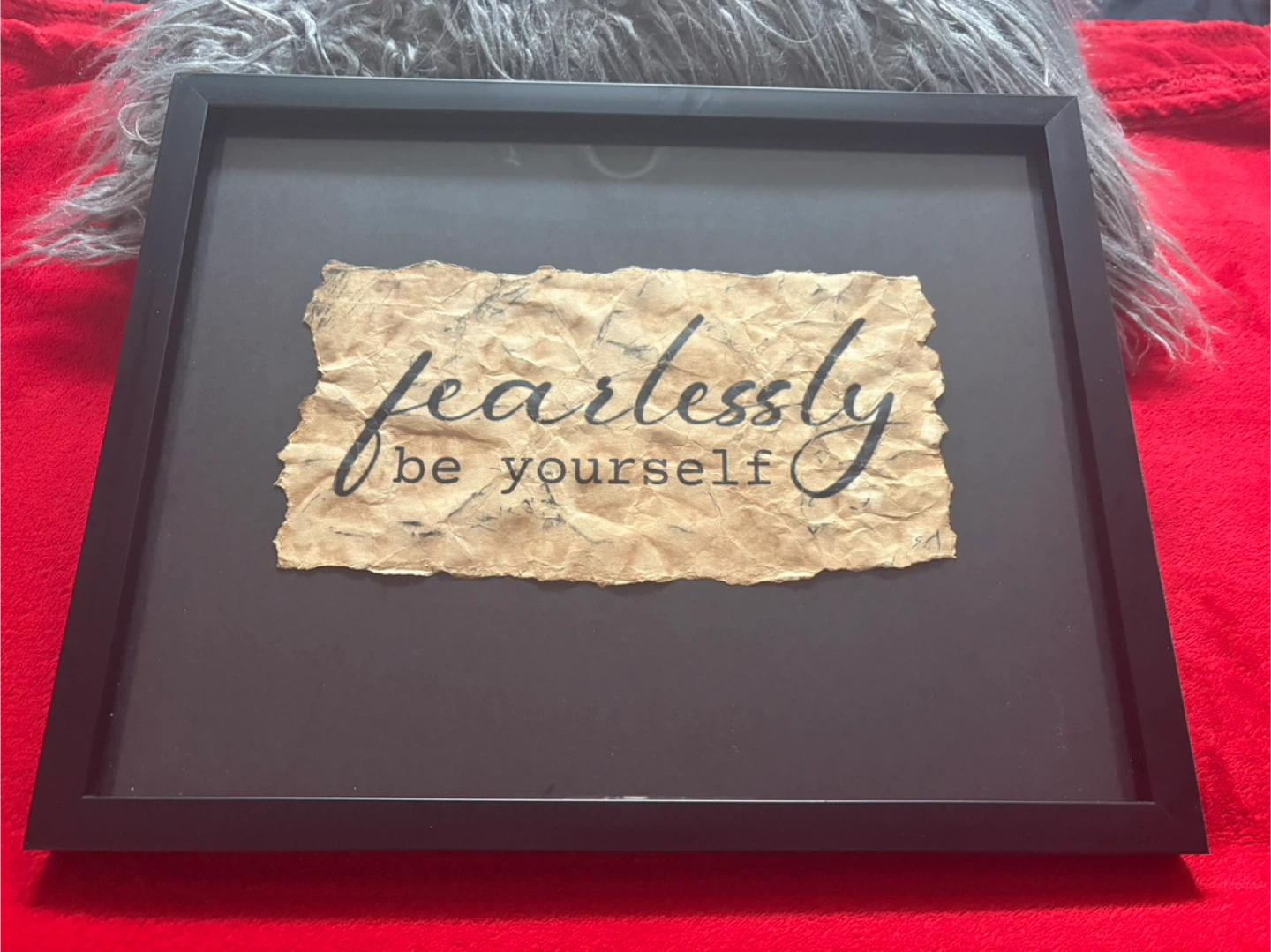 Framed Inspirational Art