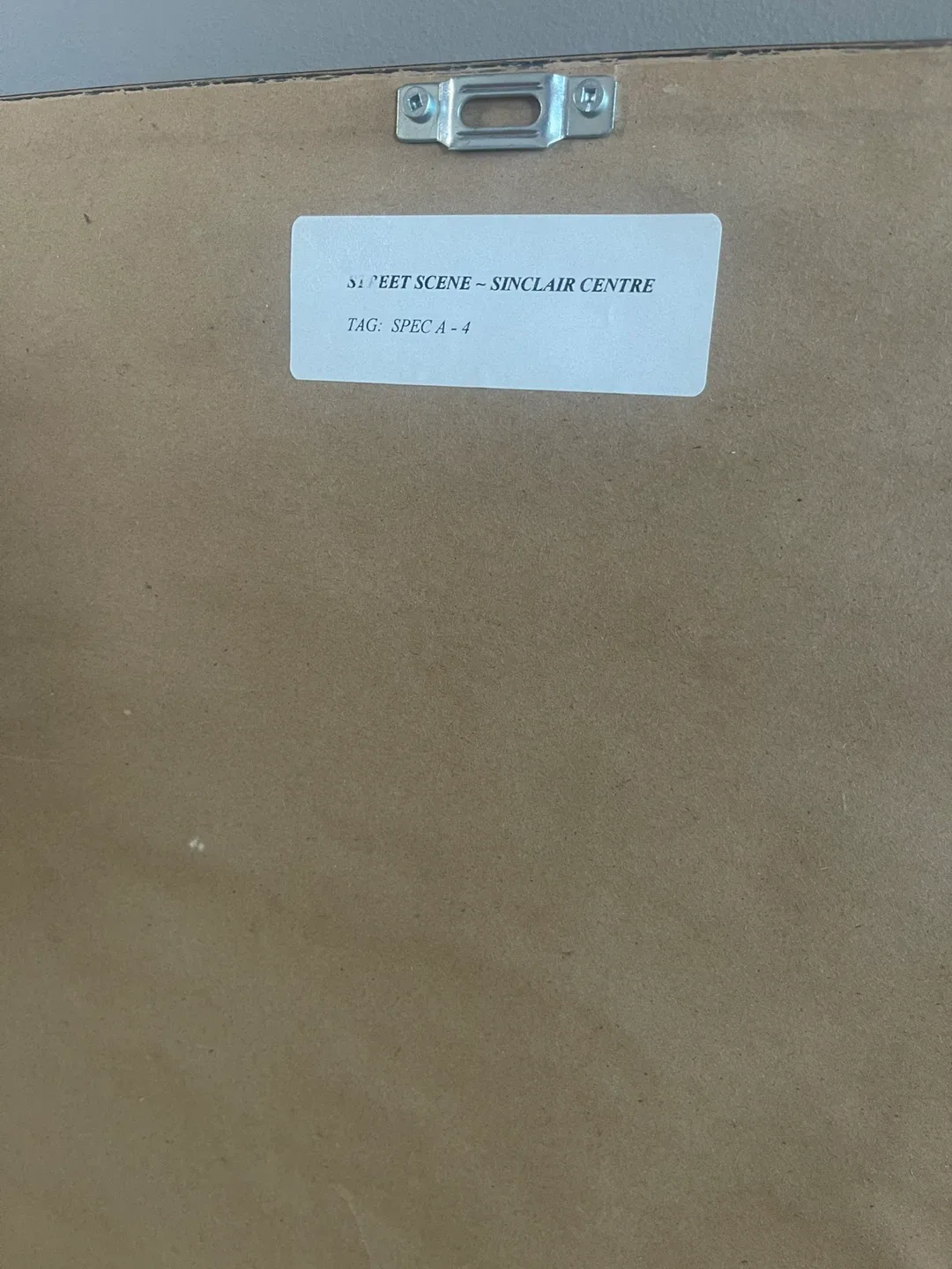 Framed Street Scene - Sinclair Centre image indicator(2)