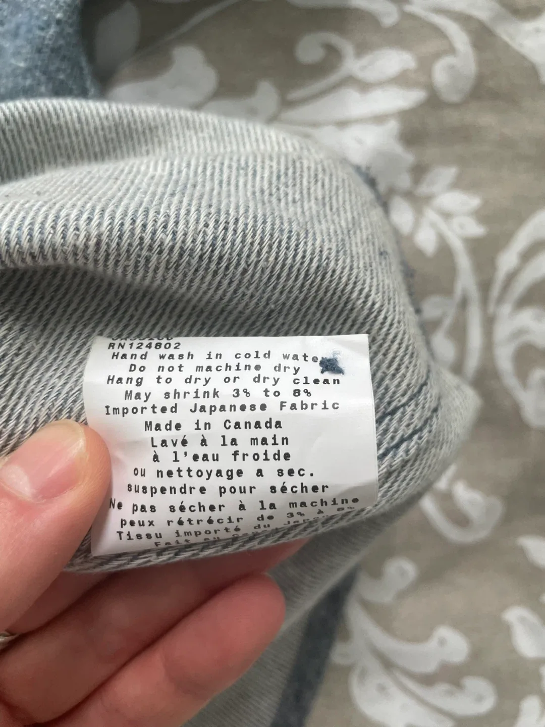 Naked & Famous heavyweight Shirt Size S image indicator(8)