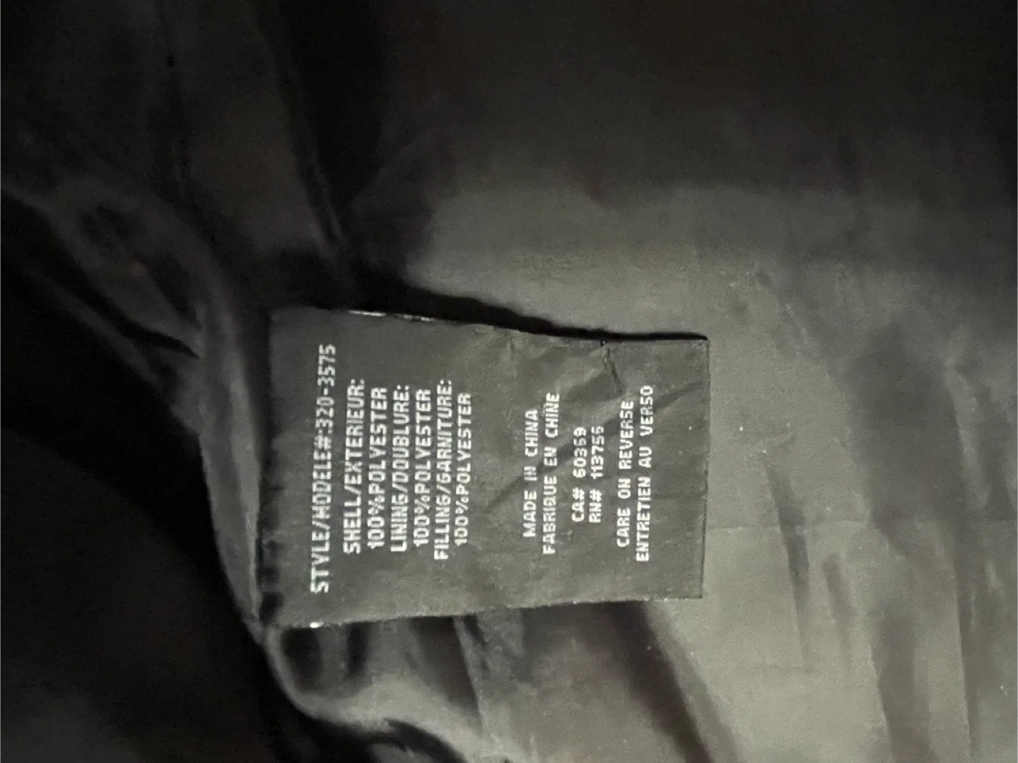 Canada Weathergear Black Winter Parka - Size L/G image indicator(3)