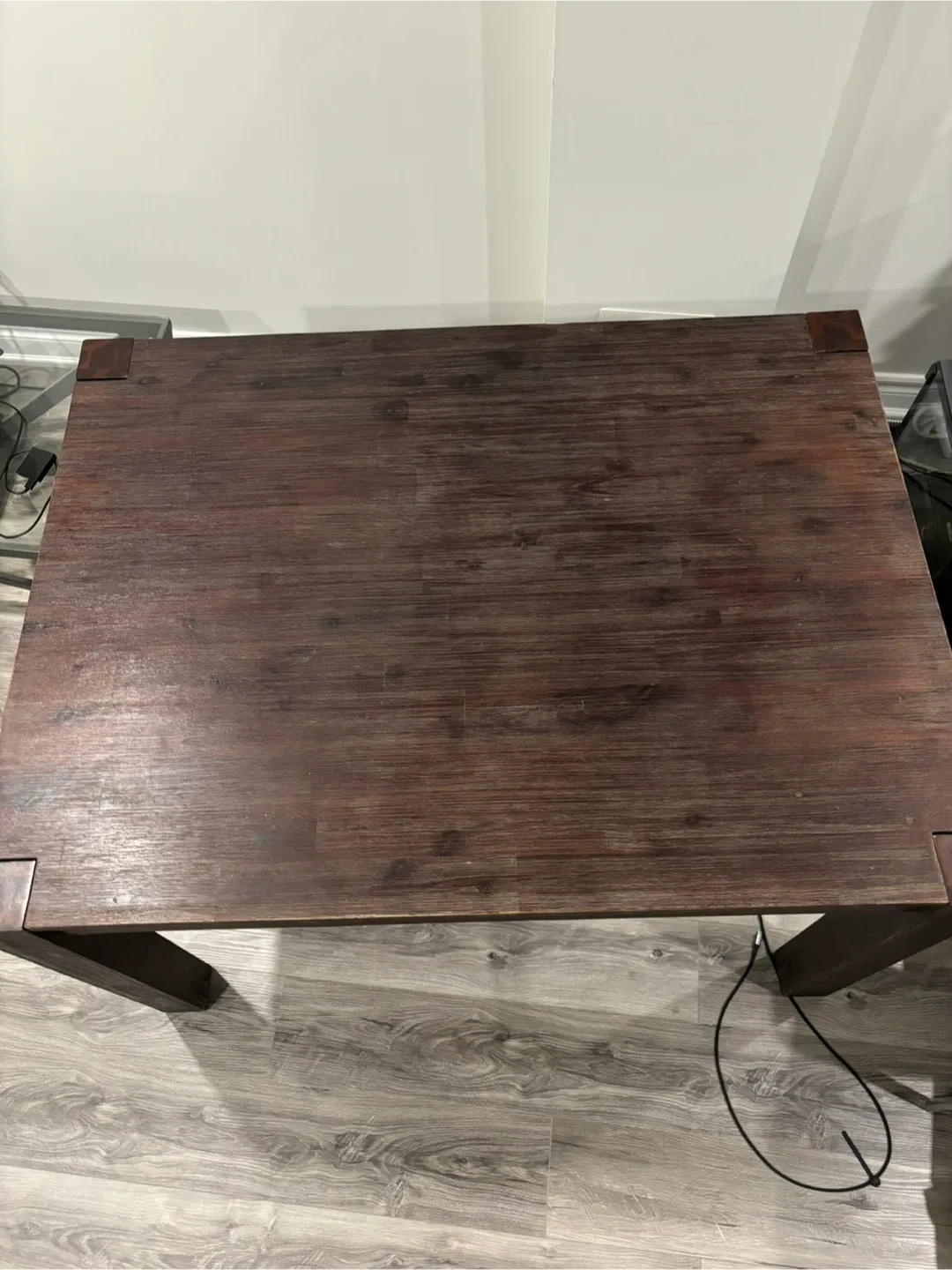 LIKE NEW Structube 4-6 seat wooden table image indicator(4)