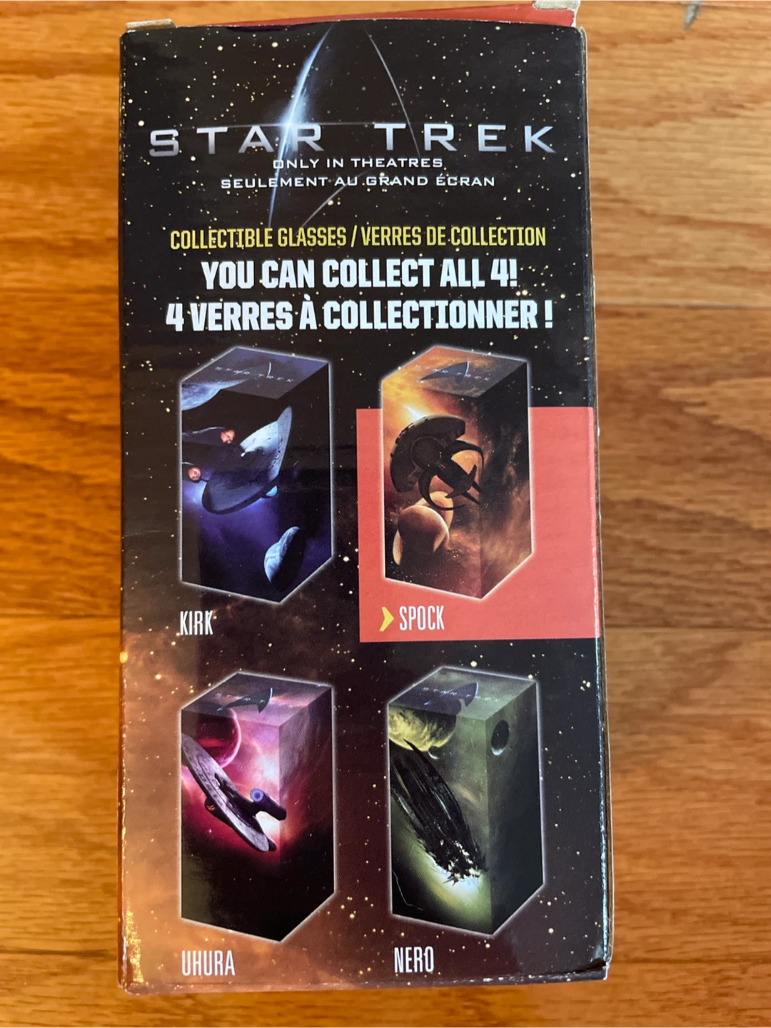 Star Trek Collectible Glasses - Set of 4 - photo 2