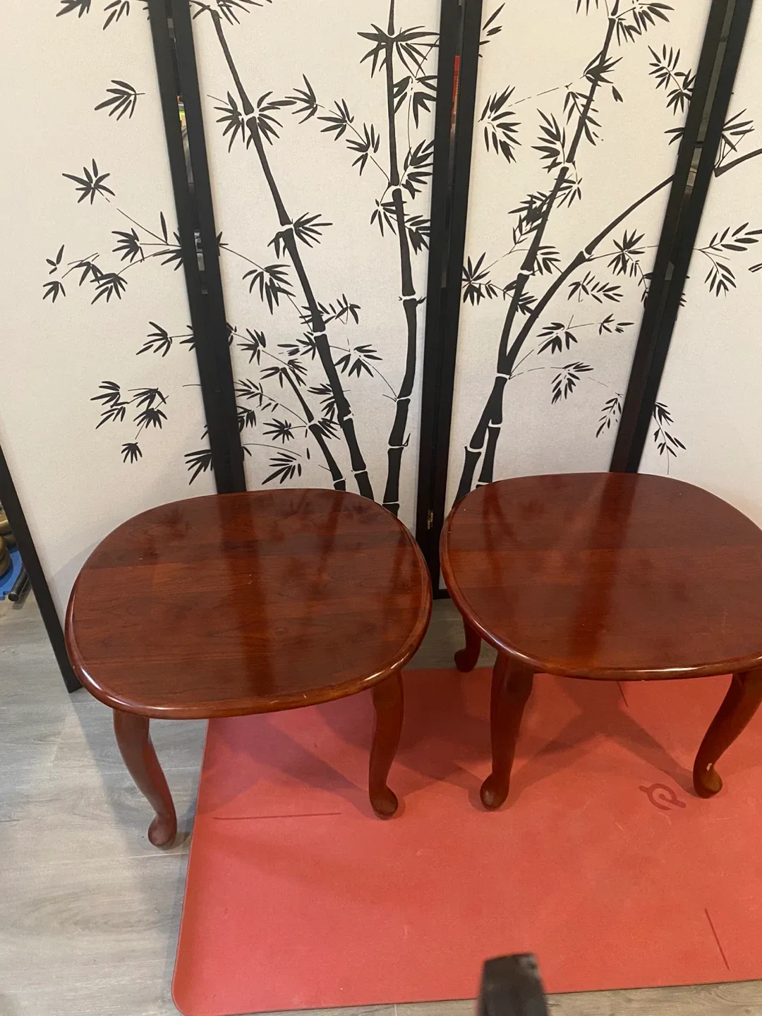 Wooden Side Tables - Set of 2 image indicator(2)