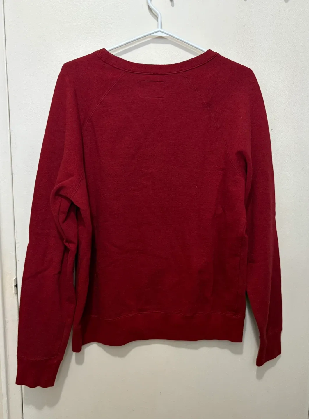 Women’s Roots Maroon  Crewneck Sweatshirt - Size Large image indicator(2)