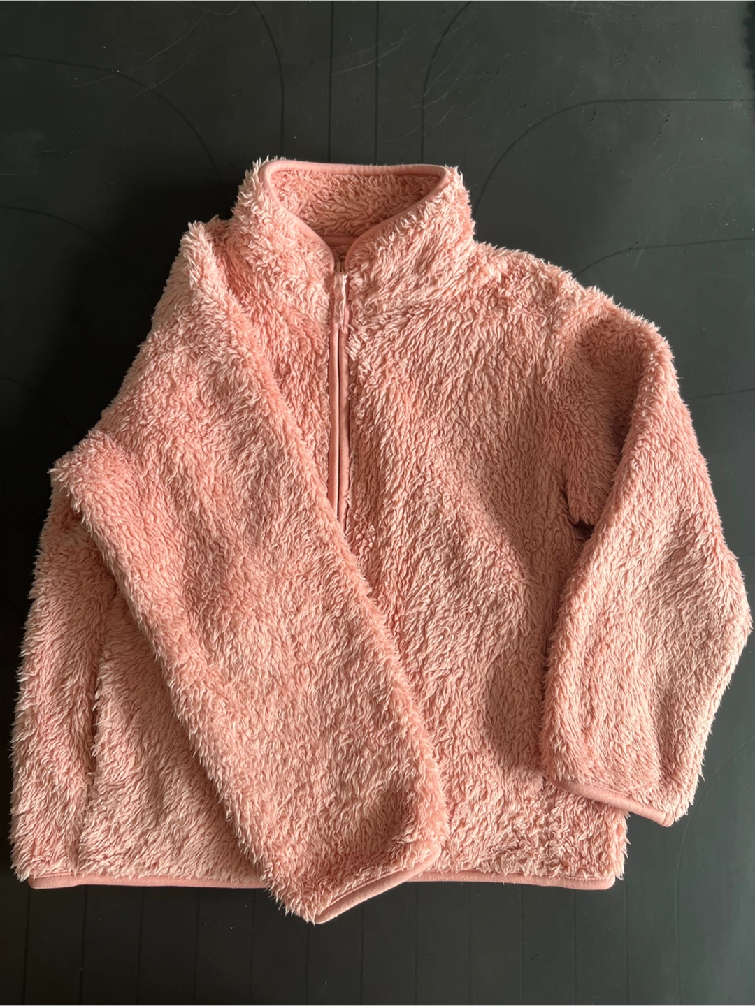 Uniqlo Pink Fleece Jacket Size 5-6, 110 cm