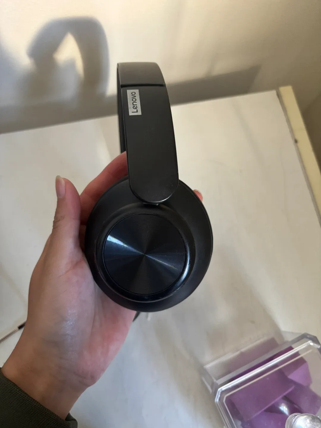 Lenovo Thinkplus Black Headphones