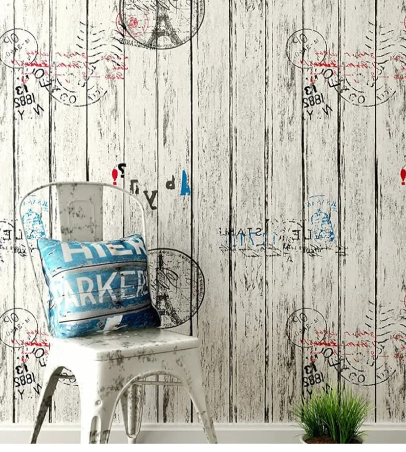 White Brick pattern & others wallpaper rolls image indicator(5)