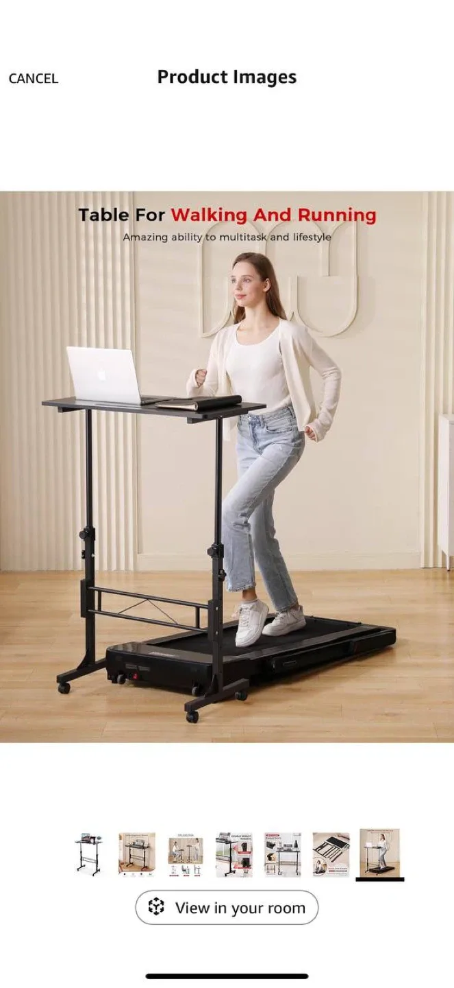 Small Standing Desk Adjustable Height 27–43” image indicator(7)