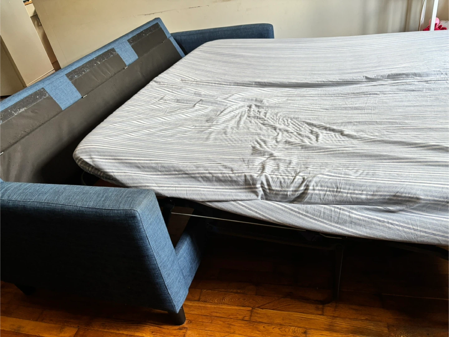 Blue Sleeper Sofa - photo 5