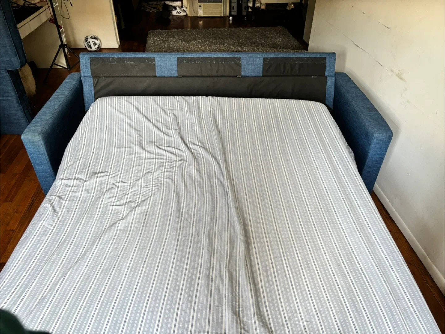 Blue Sleeper Sofa image indicator(6)