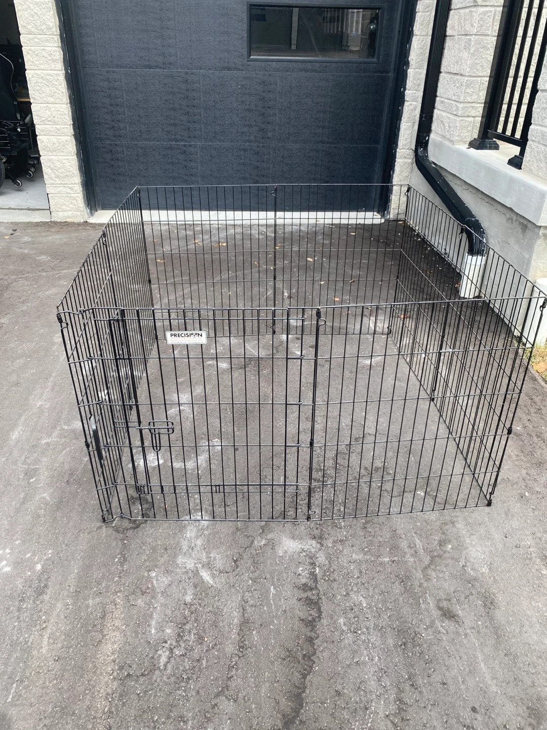 Precision Pet Black Exercise Pen