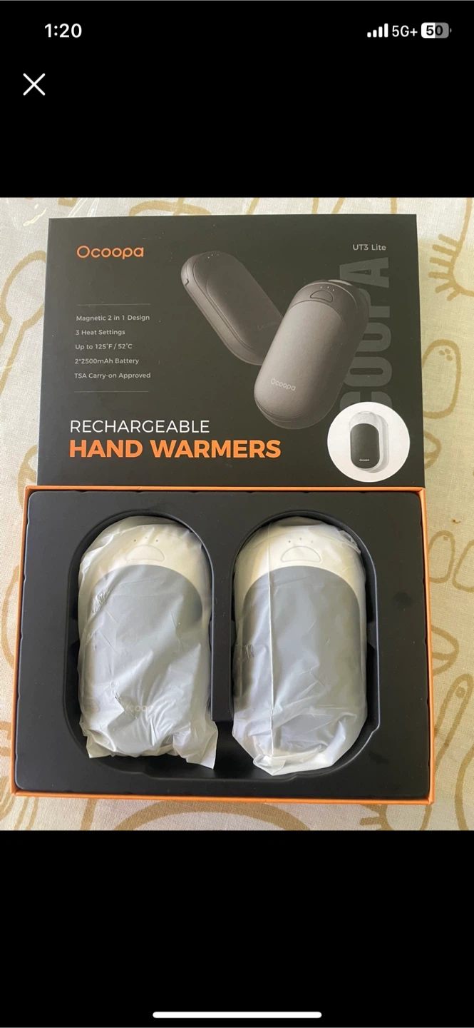 Rechargeable Hand Warmers - New - photo 2