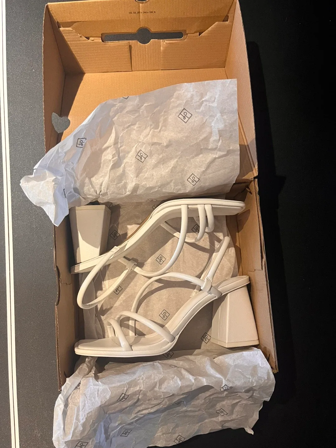 Call It Spring White Heels - Size 10 image indicator(2)