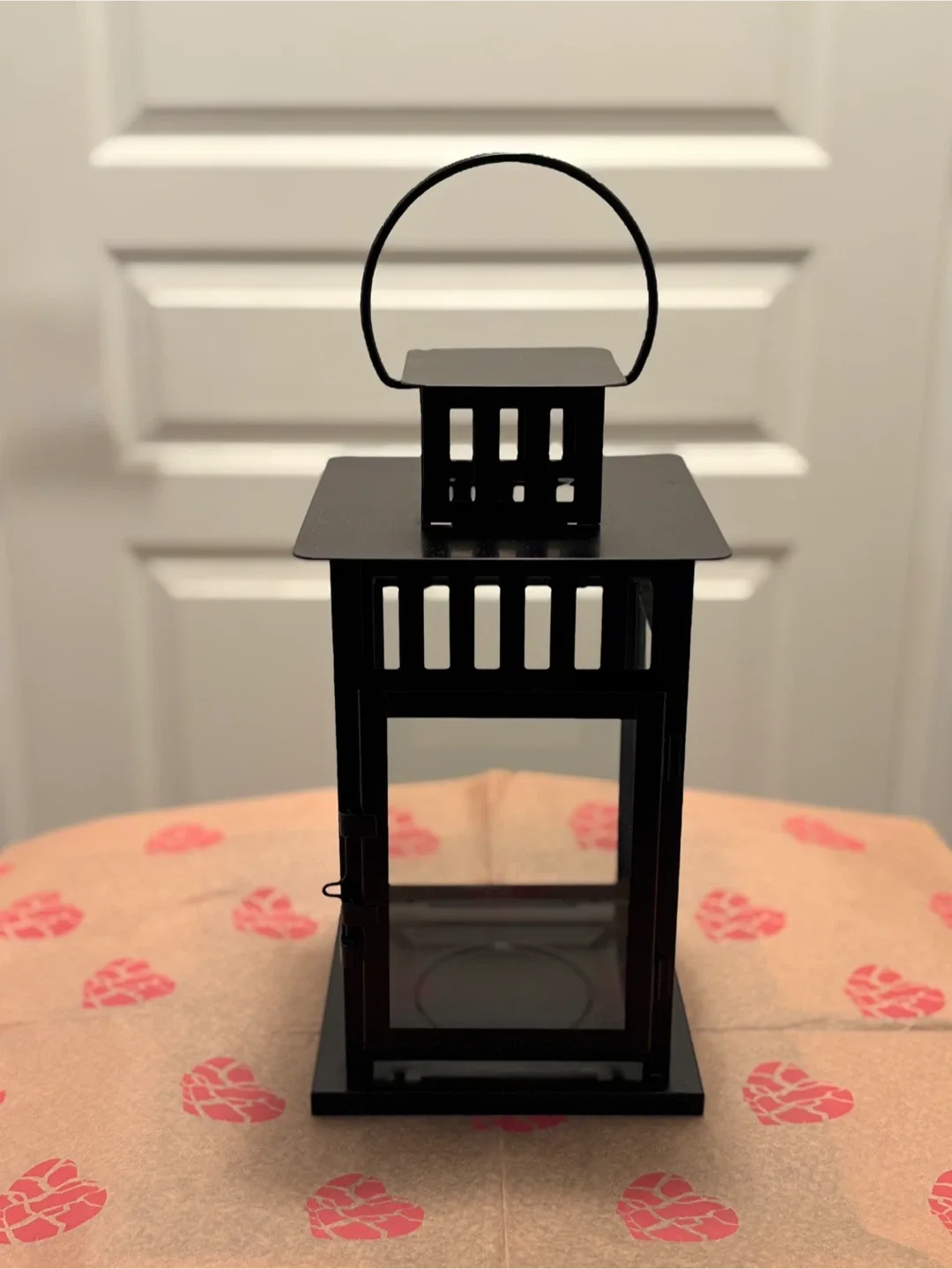 Black Metal Decorative Lantern 🥕