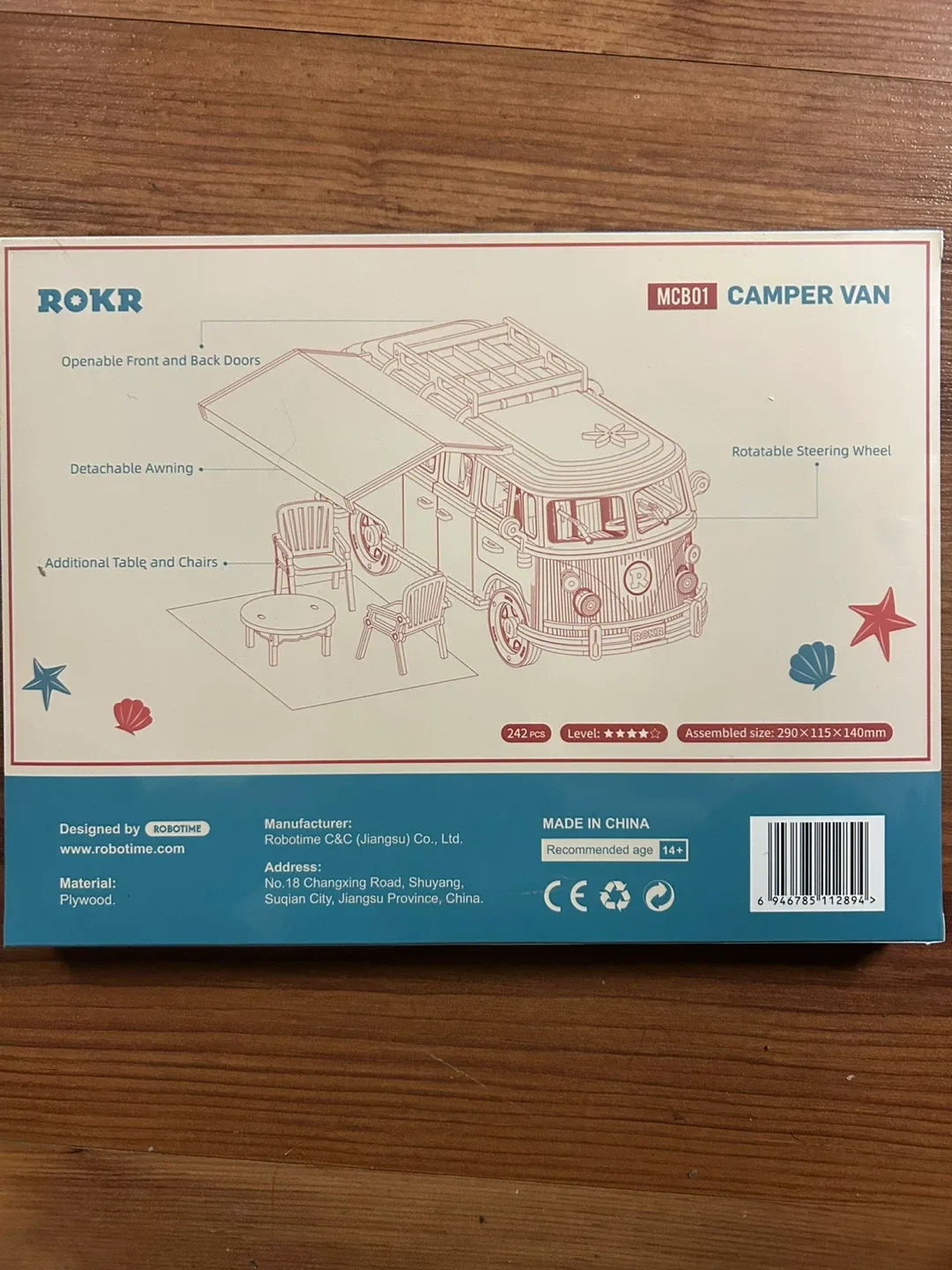 ROKR Camper Van 1:14 Scale Model Kit image indicator(2)