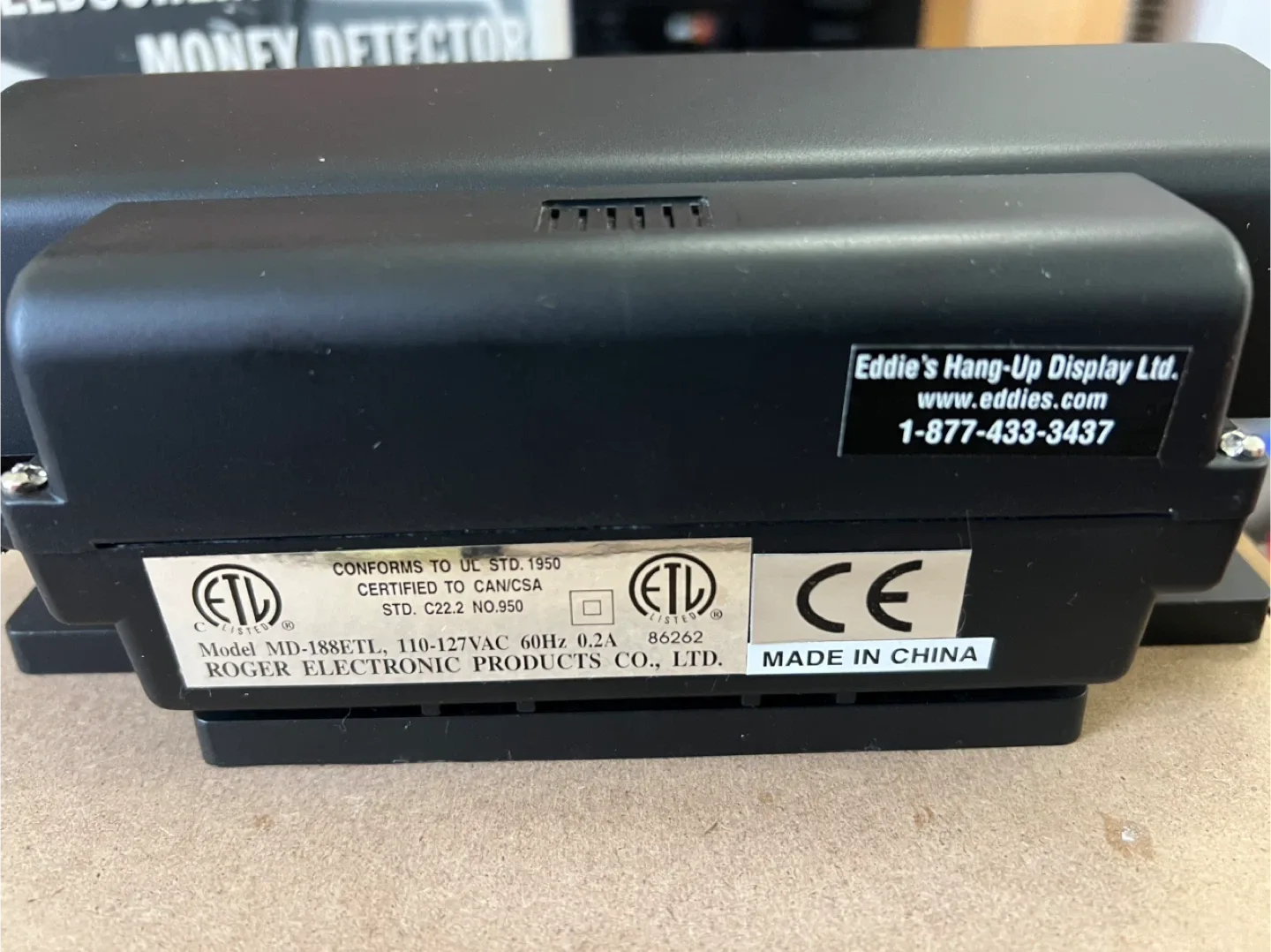 ULTRASCAN  counterfeit money detector image indicator(2)