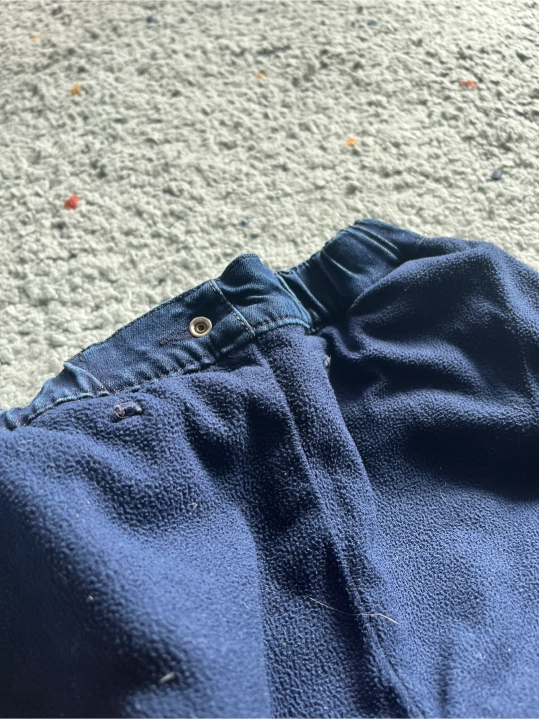 Uniqlo Kids Lined Denim Pants - Size 7-8 - photo 4