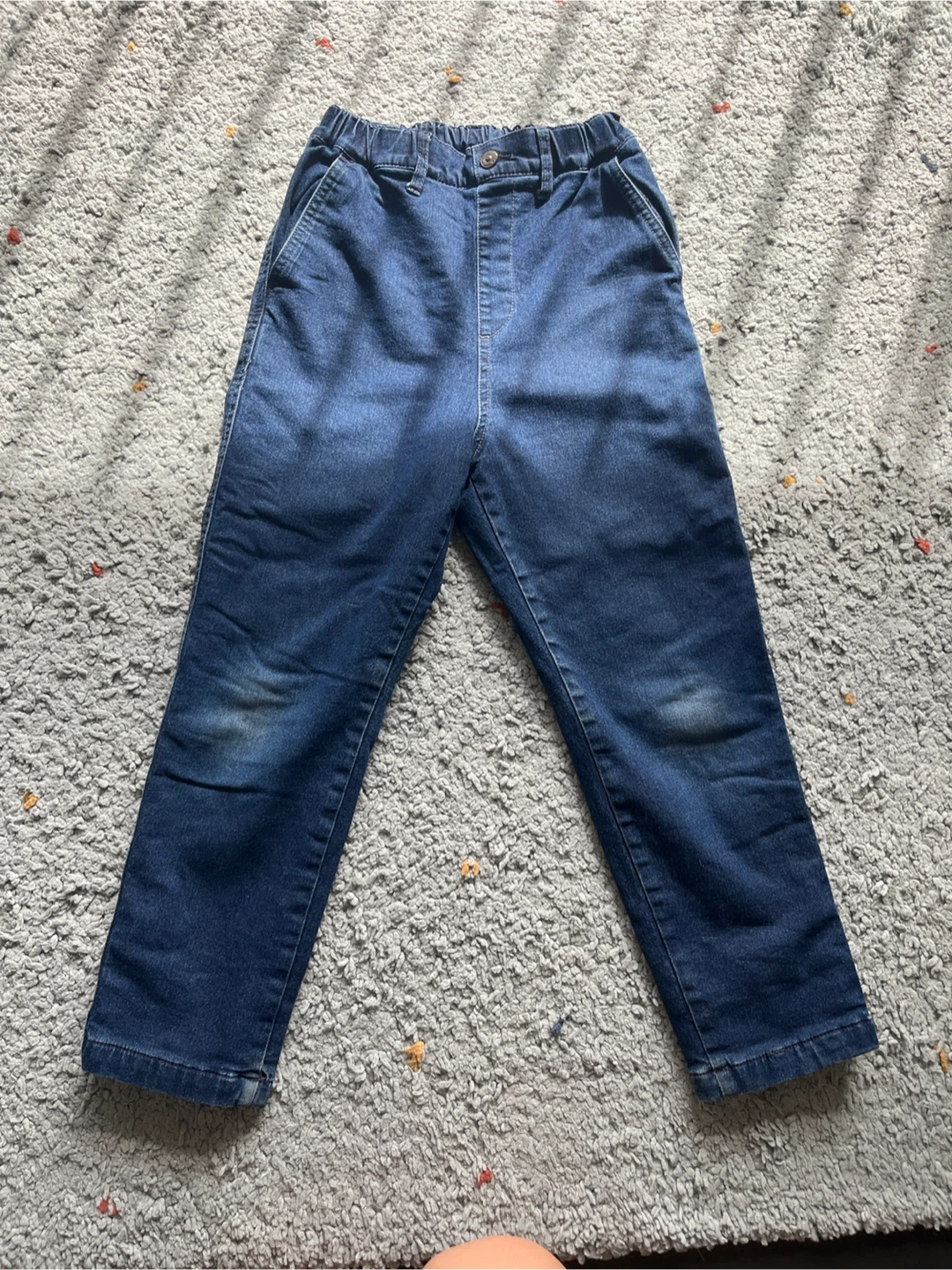 Uniqlo Kids Lined Denim Pants - Size 7-8