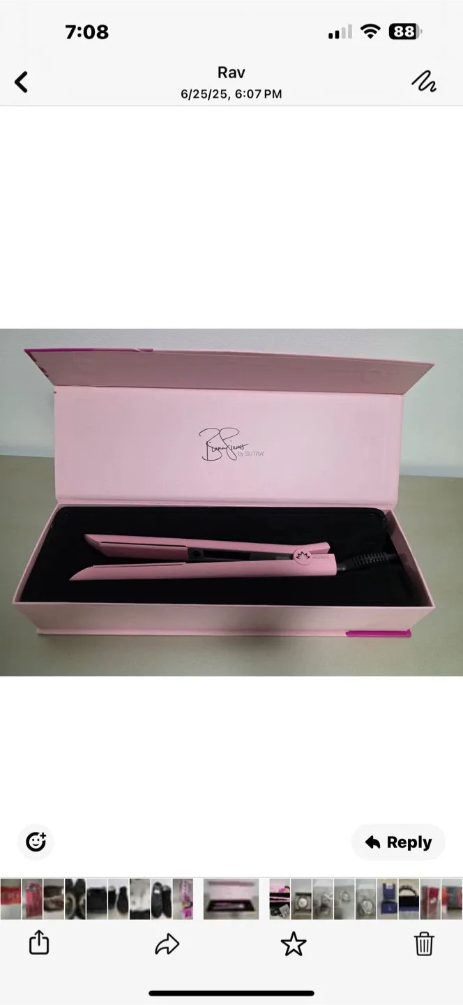 Bianca Miller Magno Flat Iron by Sutra - Pink image indicator(3)