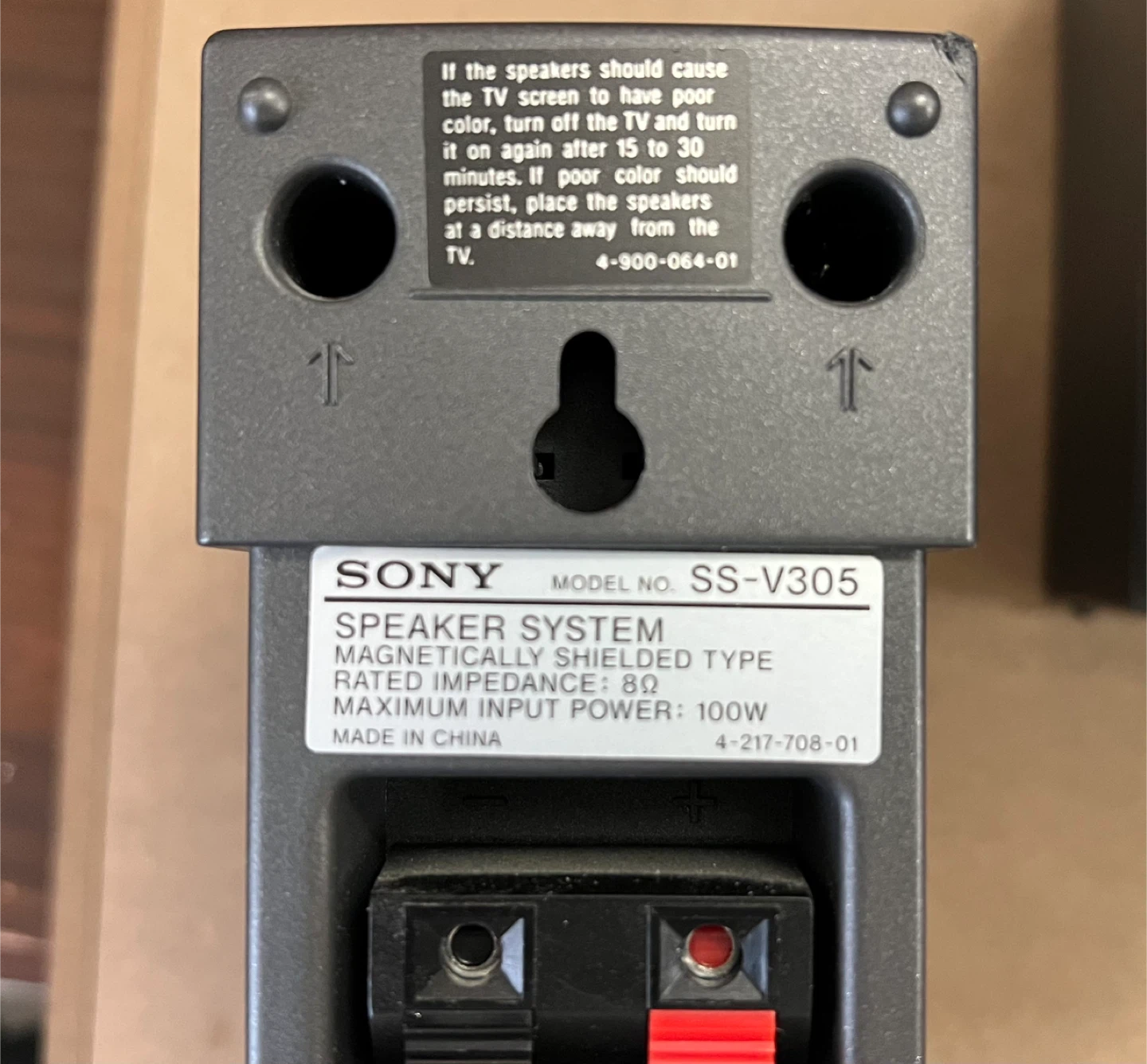 SONY ULTRA COMPACT Front Speakers 100 watts - photo 4