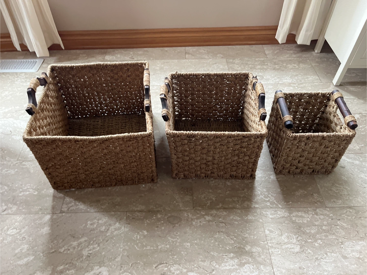 Woven Storage Baskets - Assorted Sizes - photo 2
