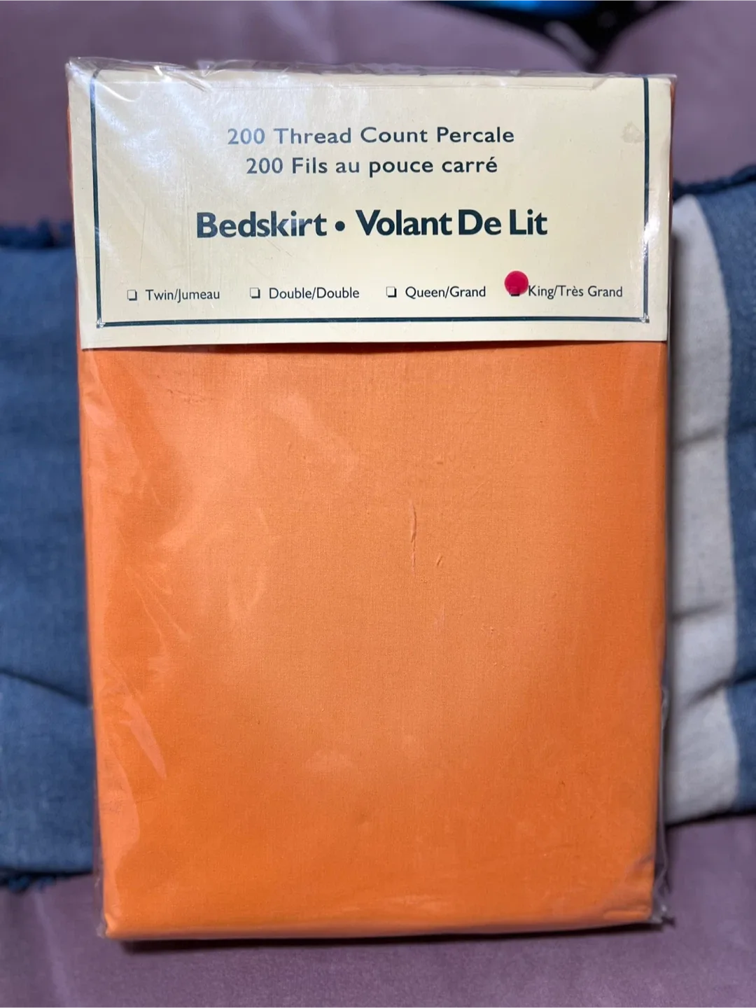 Highland Feather King Bedskirt - NEW