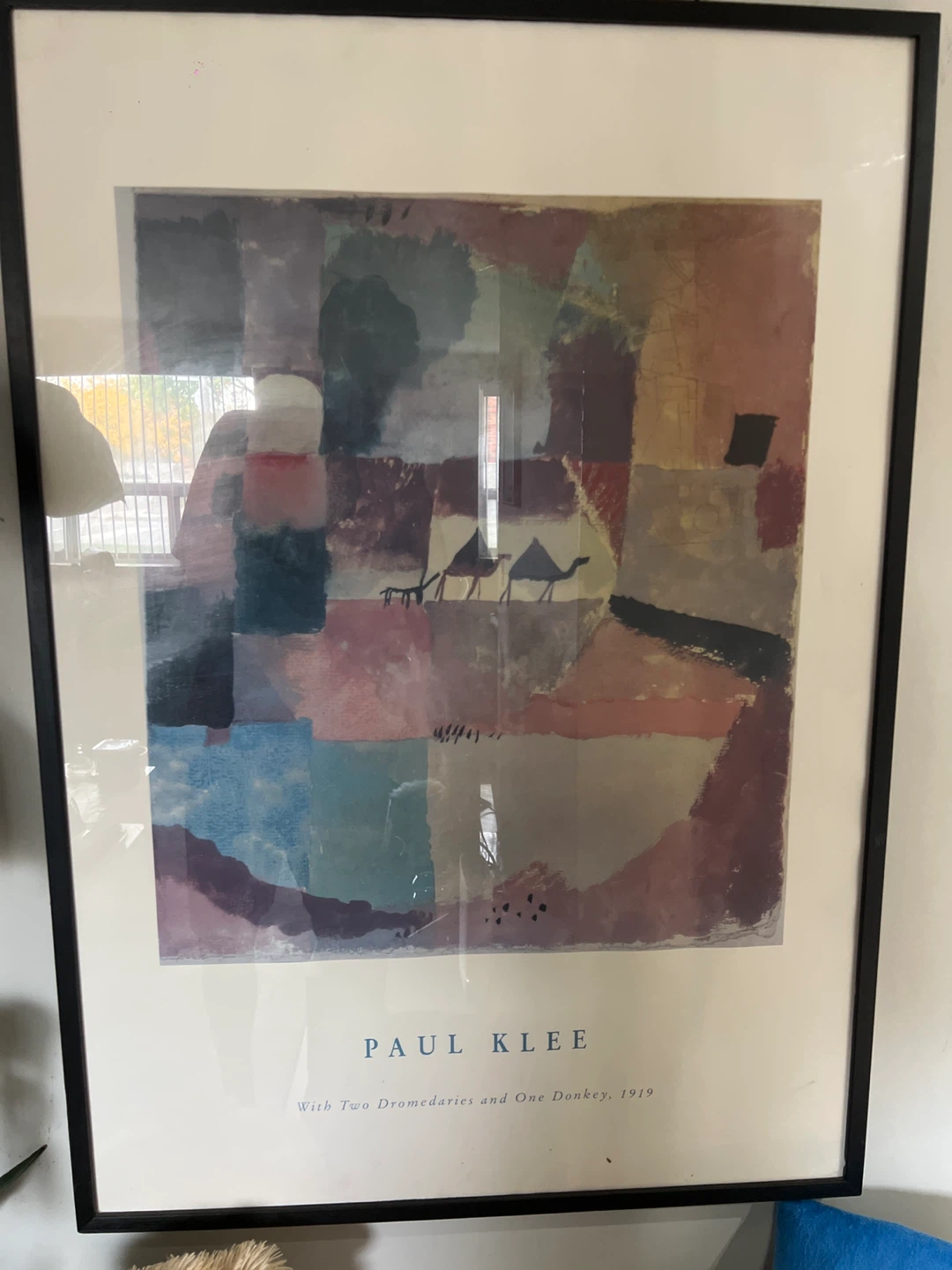 Framed Paul Klee Print