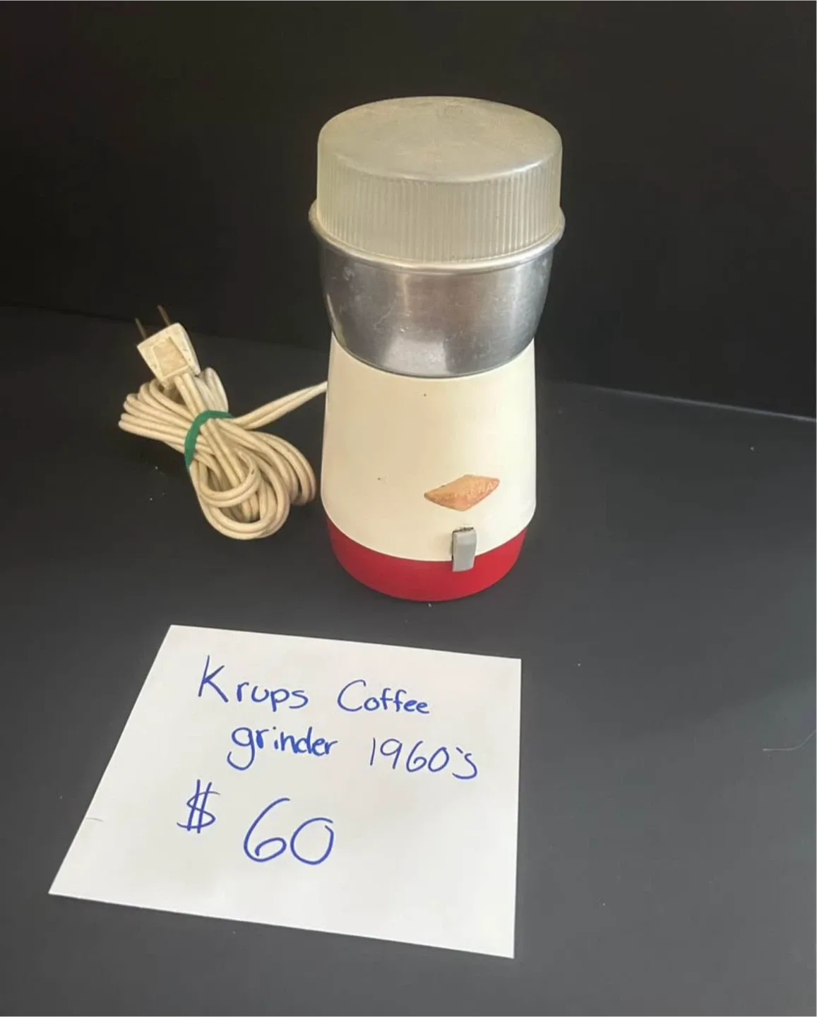 Krups Coffee Grinder - 1960s